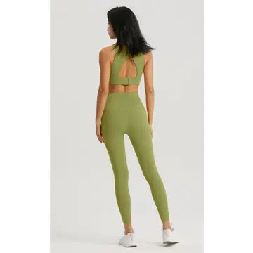 Merida Lycra® Molded Cup Open Back Sports Bra
