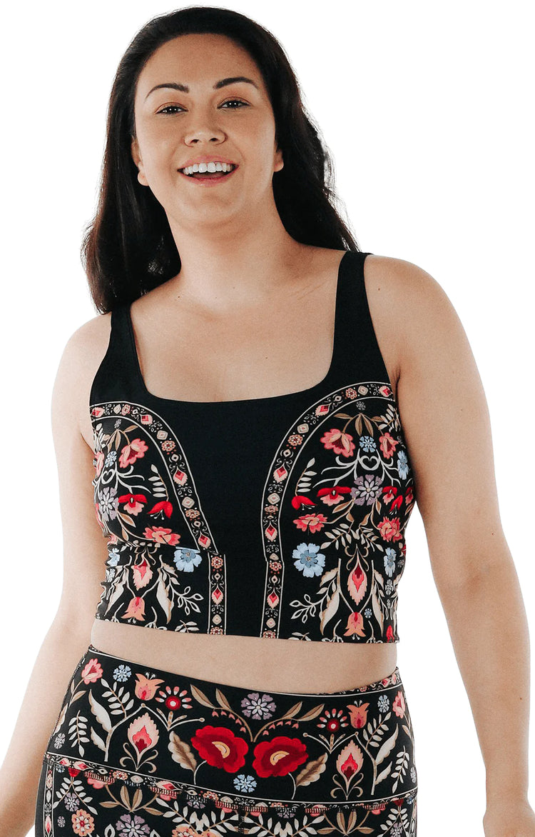 YOGA DEMOCRACY Om Tank in Rustica
