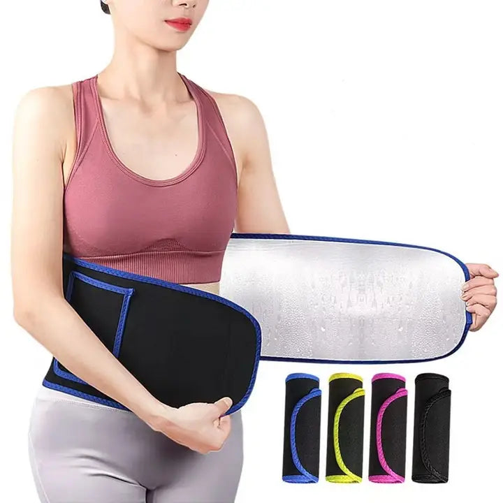 Waist Sports Sweat Belt Body Sculpting Running Yoga