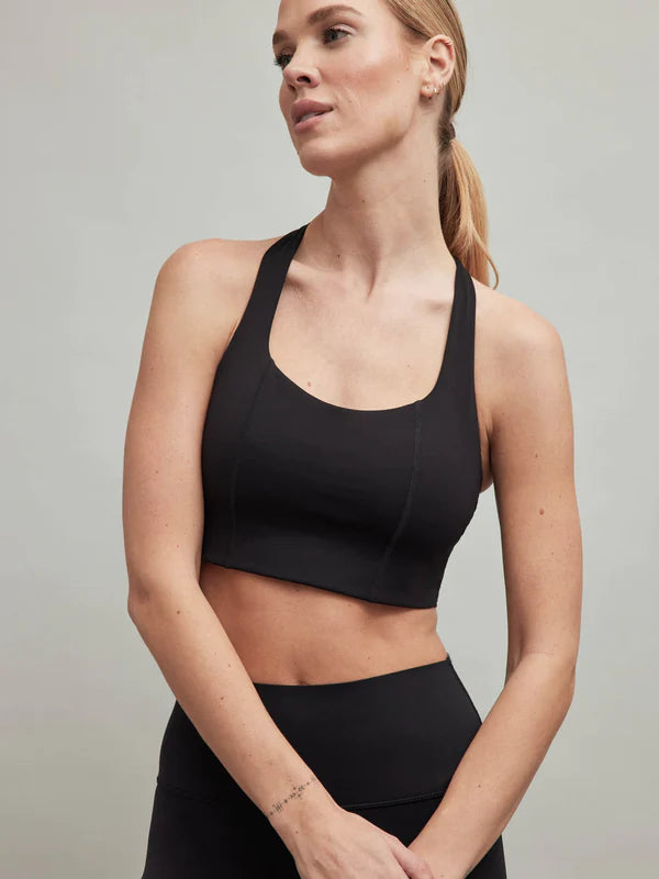 CARBO 38 Wide Scoop Bra Tank in Melt
