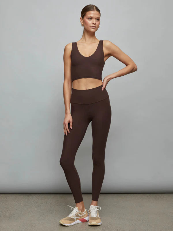 CARBON 38 V-Neck Longline Bra in Melt