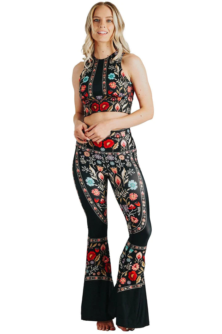 Yoga Democracy Free Range Sports Bra in Rustica