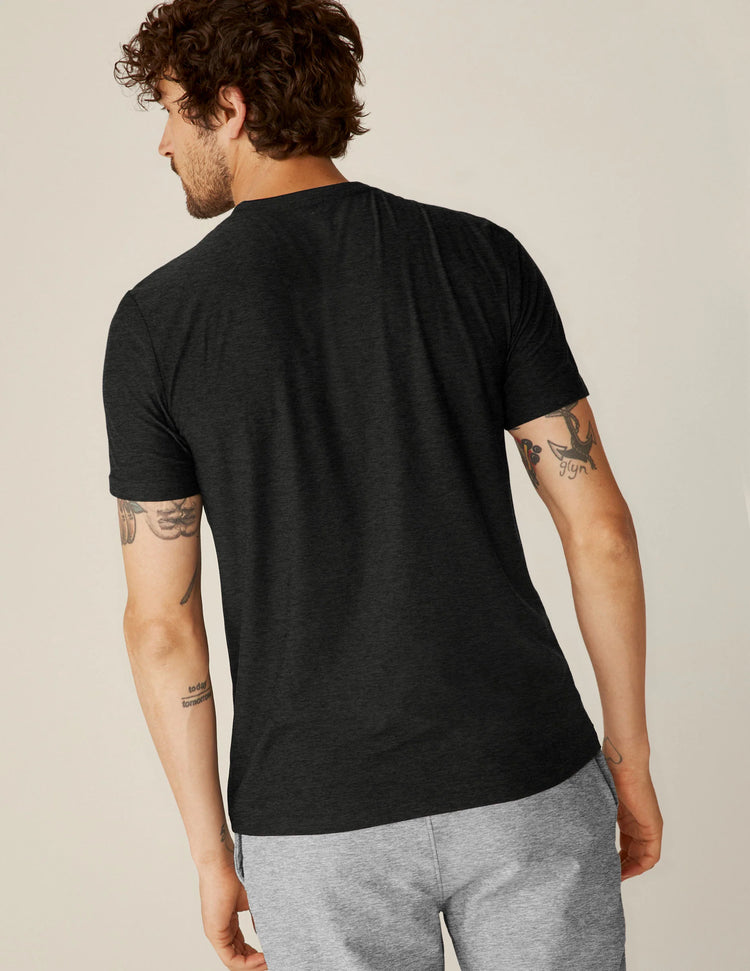 Beyond YOGA MEN Always Beyond Crew Tee Charcoal