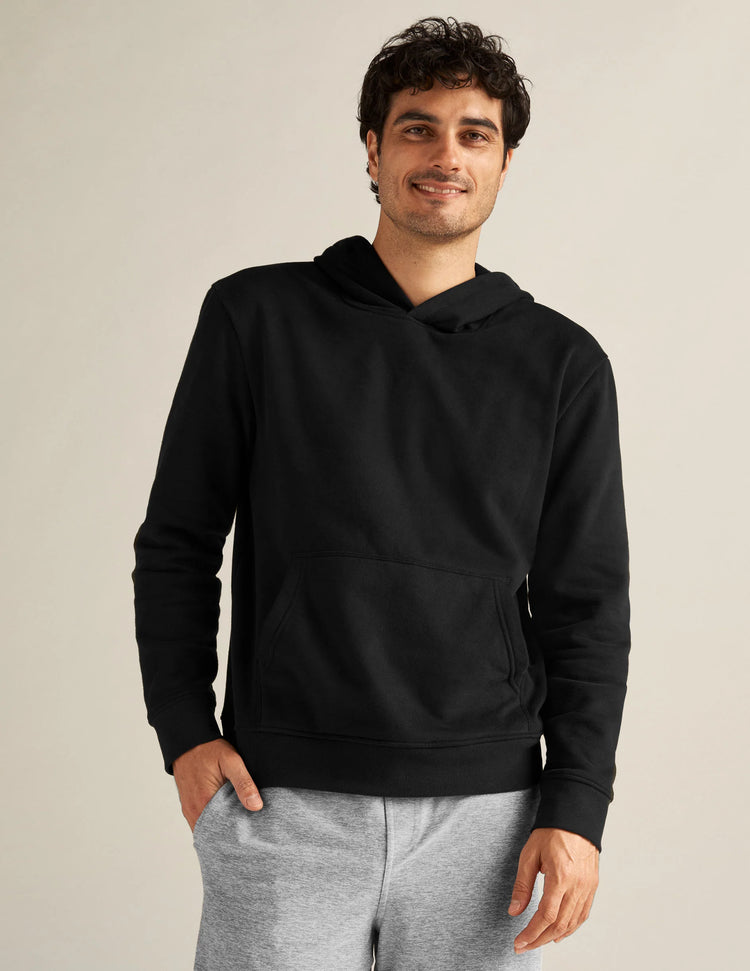 Men Beyond Yoga Black Everybody Hoodie