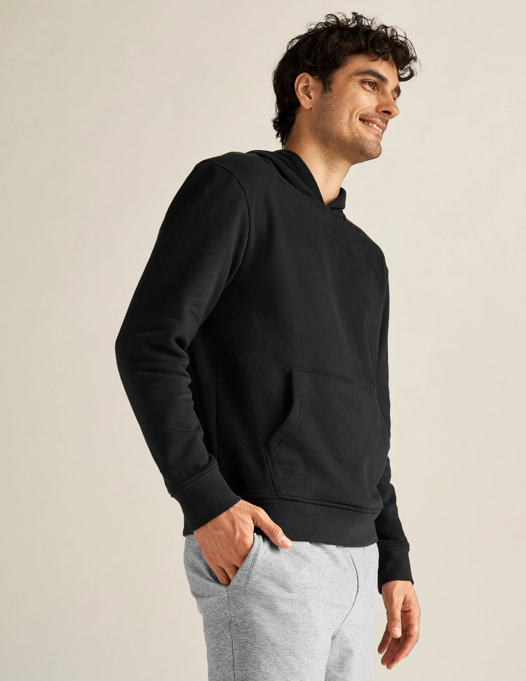 Men Beyond Yoga Black Everybody Hoodie