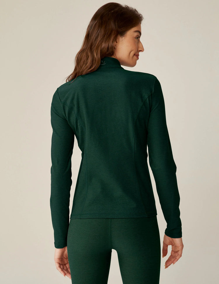 Beyond Yoga Spacedye On The Go Mock Neck Jacket
