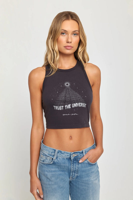 Spiritual Gangster Universe Sienna Crop Tank