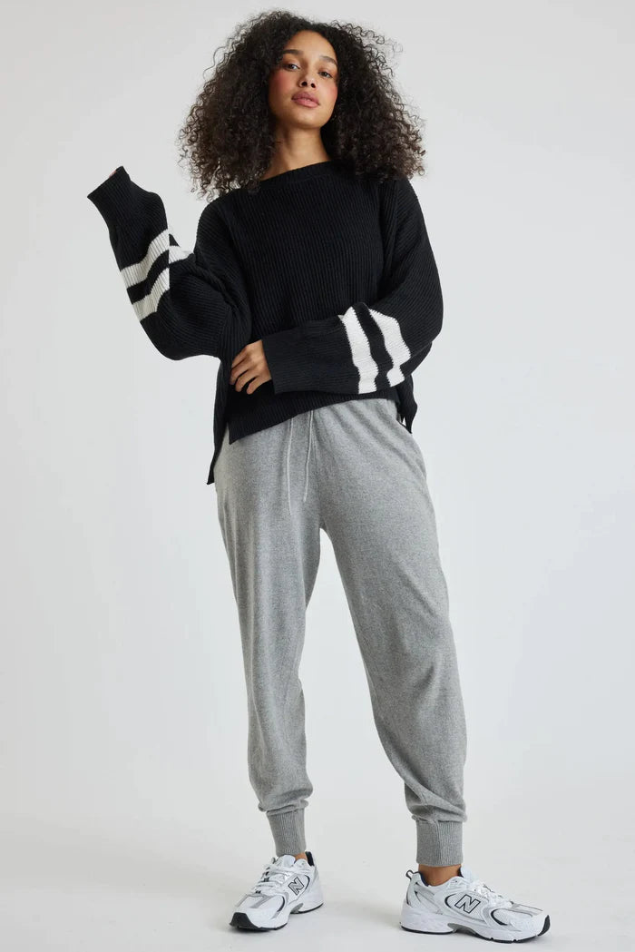 YEAR OF OURS VARSITY STRIPED SWEATER
