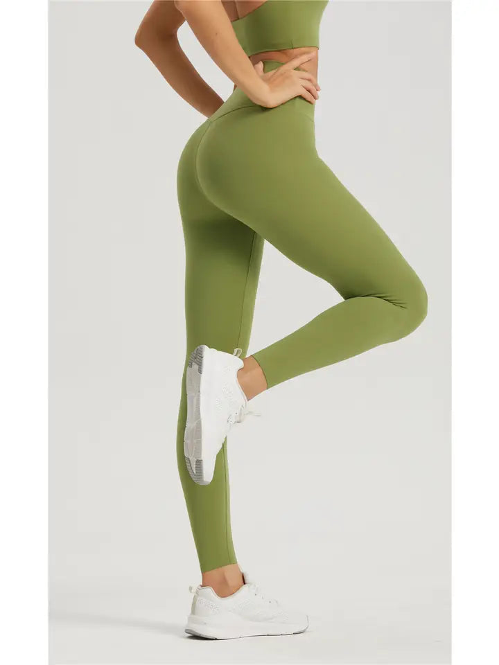Soft Like butter Merida Lycra® High-Waist Leggings Green