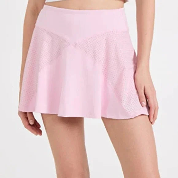 ALALA Rally Active Mini Skort in Powder Pink