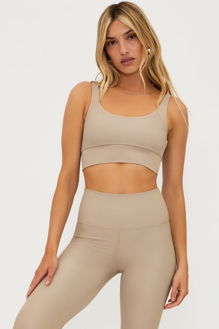 Beach Riot Leah Top Tan