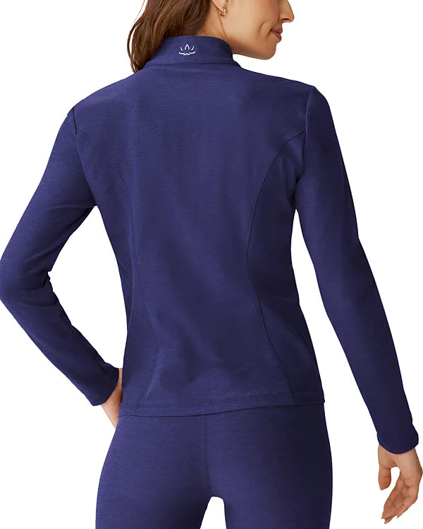 Women's Beyond Yoga Spacedye On the Go Mock Neck Jacket