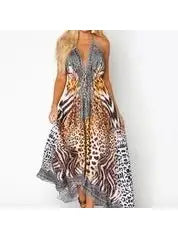 Hawaii Halter Dress -