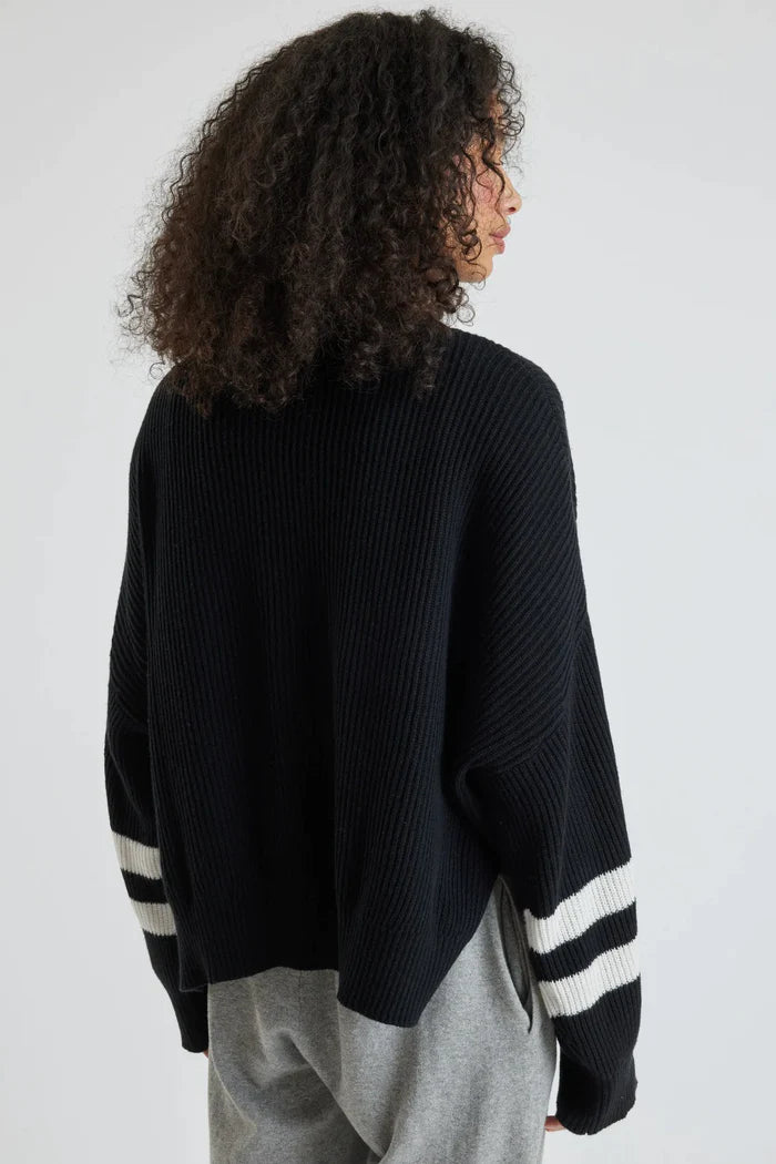 YEAR OF OURS VARSITY STRIPED SWEATER