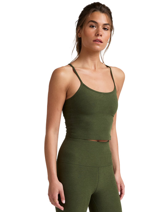 Beyond Yoga spacedye slim racerback cropped tank